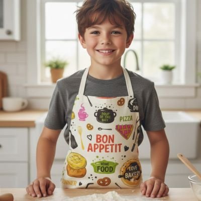 Tablier de cuisine enfant | ColorChef Junior - {{ merveilleux cake {{ moule Ă cake } {{ casserole }} {{ product_cake }} {{ merveilleux cake}}