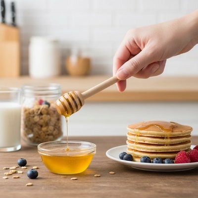 Cuillère à miel en bois d'olivier | Artisanale - {{ merveilleux cake {{ moule à cake } {{ casserole }} {{ product_cake }} {{ merveilleux cake}}