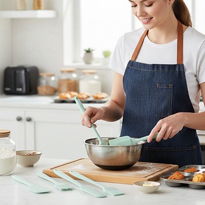 Spatule Cuisine en Silicone | ErgoHeat - {{ merveilleux cake {{ moule à cake } {{ casserole }} {{ product_cake }} {{ merveilleux cake}}