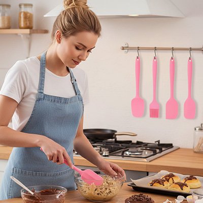 Spatule Cuisine en Silicone | ErgoHeat - {{ merveilleux cake {{ moule à cake } {{ casserole }} {{ product_cake }} {{ merveilleux cake}}
