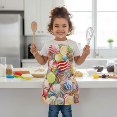 Tablier de cuisine enfant | Ajustable & Coloré - {{ merveilleux cake {{ moule à cake } {{ casserole }} {{ product_cake }} {{ merveilleux cake}}