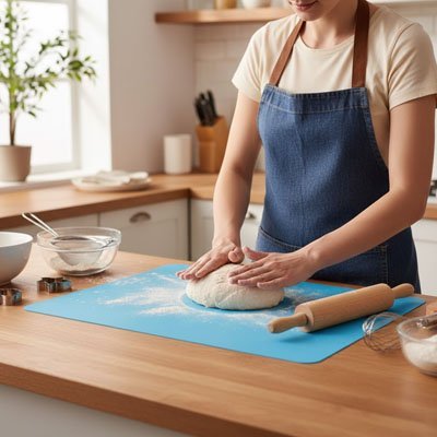 Tapis de cuisson anti-adhésif réutilisable | SainCuisine - {{ merveilleux cake {{ moule à cake } {{ casserole }} {{ product_cake }} {{ merveilleux cake}}