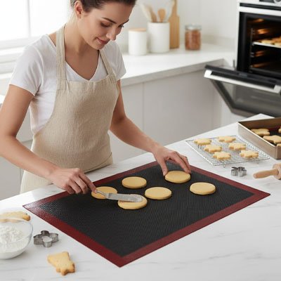 Tapis de cuisson | Antiadhésif Réutilisable - {{ merveilleux cake {{ moule à cake } {{ casserole }} {{ product_cake }} {{ merveilleux cake}}