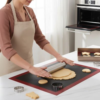 Tapis de cuisson | Antiadhésif Réutilisable - {{ merveilleux cake {{ moule à cake } {{ casserole }} {{ product_cake }} {{ merveilleux cake}}