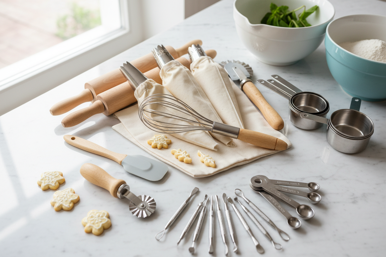 ustensiles pour pâtissier