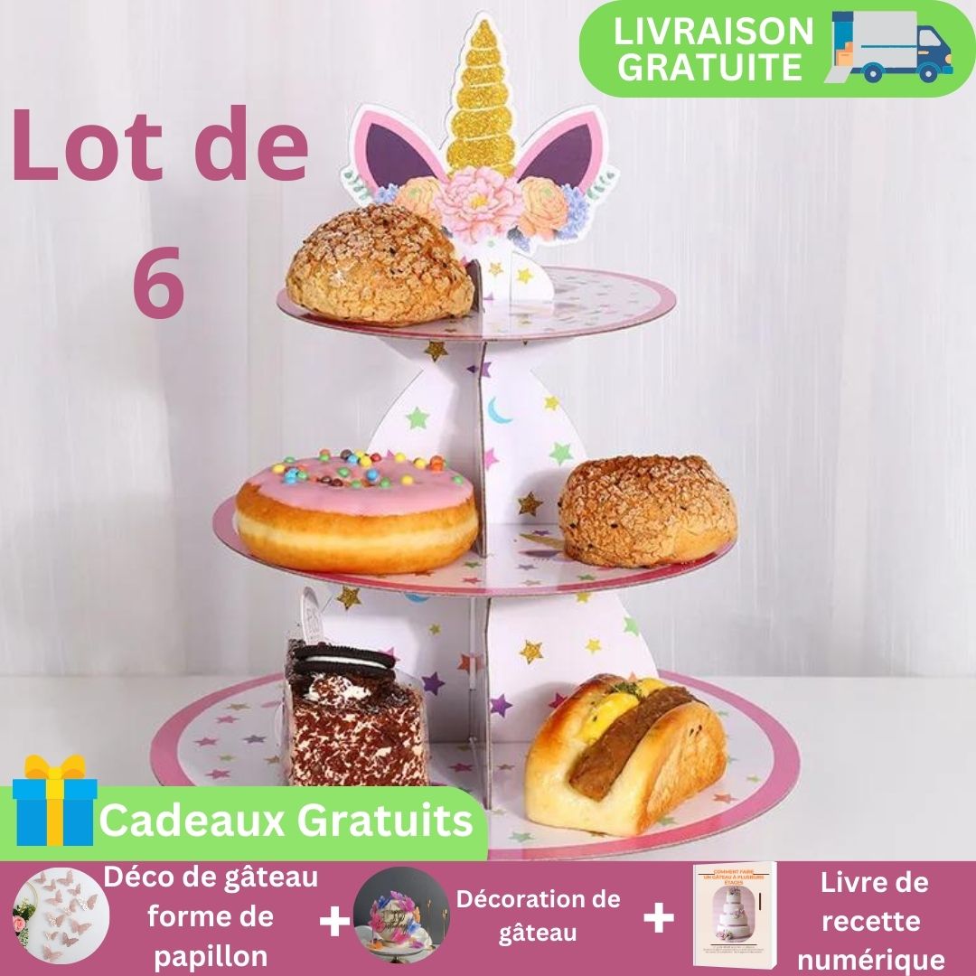 Support à cupcakes licorne - {{ merveilleux cake {{ moule à cake } {{ casserole }} {{ product_cake }}